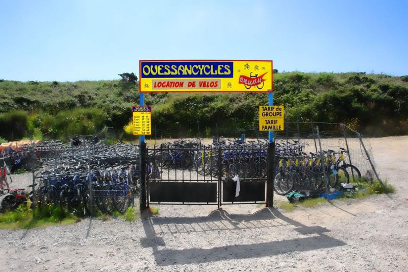 Guitoune Location Vélos Port du Stiff Ouessant où trouver - Contact & Plan